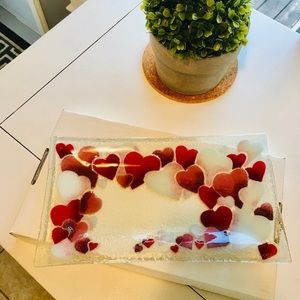 Peggy Carr Heart Platter